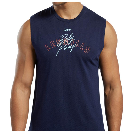 Reebok Ανδρική αμάνικη μπλούζα Les Mills® BodyPump® Reebok Ανδρική αμάνικη μπλούζα Les Mills® BodyPump®